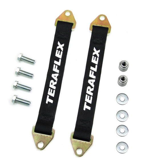 TeraFlex 13.5" Suspension Limit Strap Kit - Rear (3-4" Lift) for 2007-2018 Jeep Wrangler - Recon Recovery