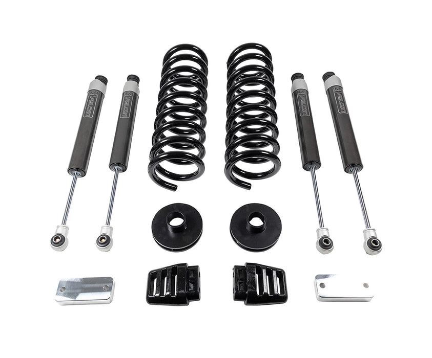 ReadyLIFT 3" coil lift kit - front coils and rear spacers, radius arm drop brackets, Falcon 1.1 shocks for 2019-2024 Ram 2500 - Recon Recovery