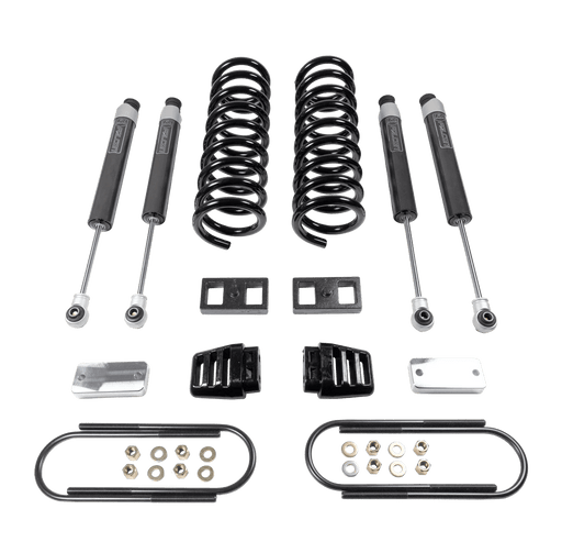 ReadyLIFT 3" coil lift kit - front coils and rear blocks, radius arm drop brackets, Falcon 1.1 shocks for 2019-2024 Ram 3500 - Recon Recovery