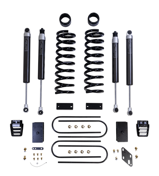 ReadyLIFT 3" coil lift kit - front coils and rear blocks, radius arm drop brackets, Falcon 1.1 shocks for 2019-2024 Ram 3500 - Recon Recovery