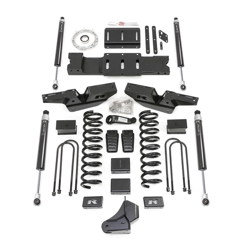 ReadyLIFT 4.5" coil lift kit - front and rear track bar brackets, front coils and rear blocks, drop brackets w/ Falcon 1.1 shocks for 2019-2024 Ram 2500 - Recon Recovery