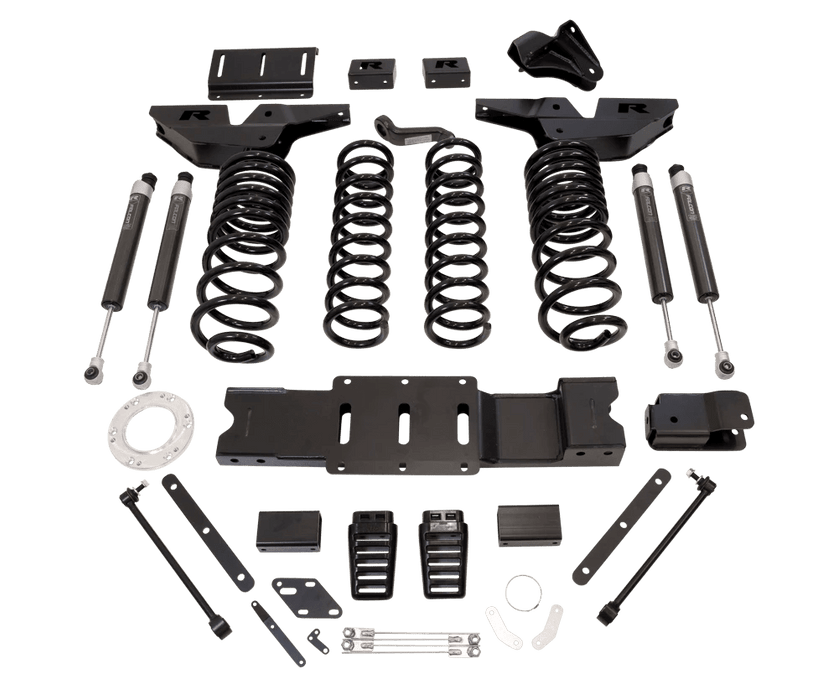 ReadyLIFT 6" Lift Kit with Falcon 1.1 Shocks with Ring and Crossmember Standard Output Diesel Motor for 2019-2024 Ram 2500 - Recon Recovery