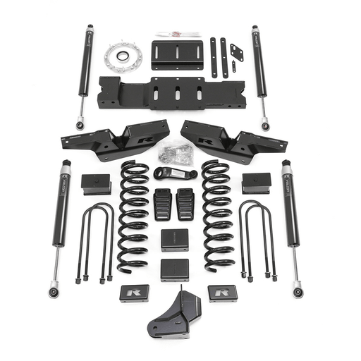 ReadyLIFT 6" Lift Kit with Falcon 1.1 Shocks with Ring and Crossmember High Output Diesel Motor for 2019-2024 Ram 3500 - Recon Recovery