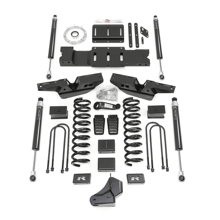 ReadyLIFT 6" Lift Kit with Falcon 1.1 Shocks with Ring and Crossmember High Output Diesel Motor for 2019-2024 Ram 3500 - Recon Recovery