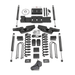 ReadyLIFT 6" Lift Kit with Falcon 1.1 Shocks with Ring and Crossmember High Output Diesel Motor for 2019-2024 Ram 3500 - Recon Recovery