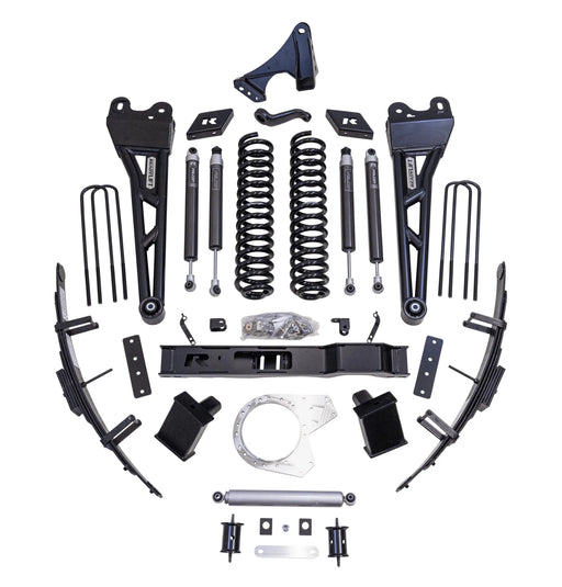 ReadyLIFT 8.5" Lift Kit with Falcon 1.1 Shocks, Dual Steering Stabilizer, and Tubular Radius Arms for 2017-2022 Ford F-250 Super Duty/F-350 Super Duty - Recon Recovery