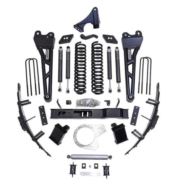 ReadyLIFT 8.5" Lift Kit with Falcon 1.1 Shocks, Dual Steering Stabilizer, and Tubular Radius Arms for 2017-2022 Ford F-250 Super Duty/F-350 Super Duty - Recon Recovery