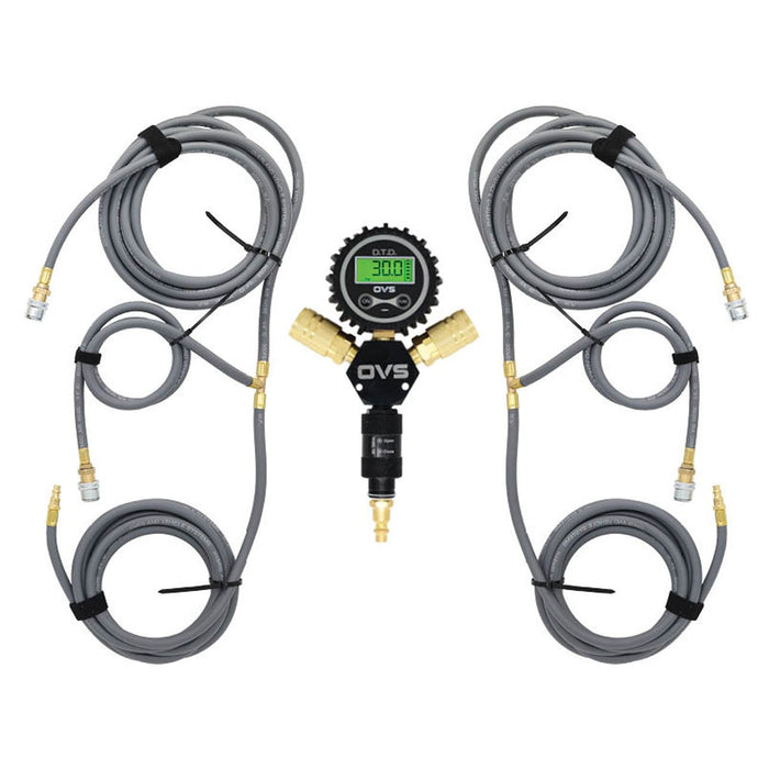 OVS Quick 2 or 4 Tire Inflation / Deflation System Ultra Fast Hose Kit for Car Trailer or Motorcycle - Recon Recovery