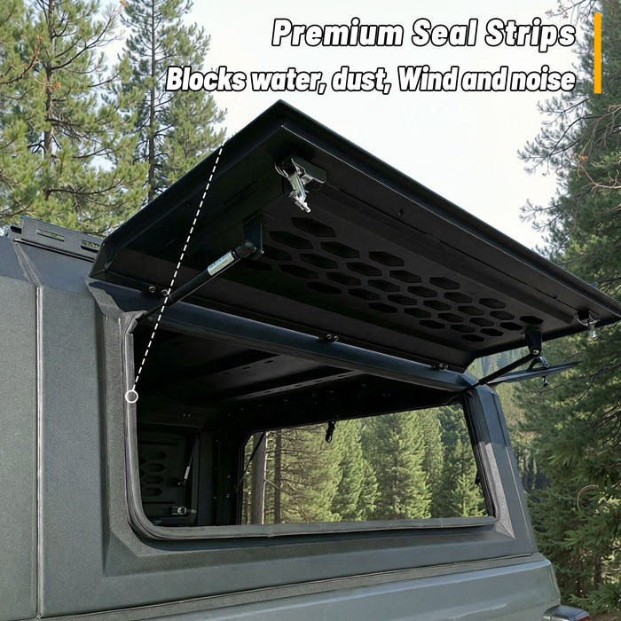 Openroad Aluminum Light Weight Modular Truck Cap for 2024-2026 Toyota Tacoma 5ft Bed