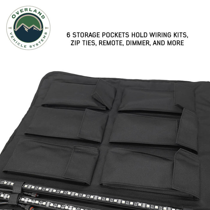 OVS 4 Piece Universal LED Light Kit – Plug & Play RGBWW Camping Lights - Recon Recovery