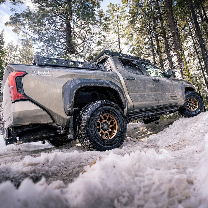 Cali Raised Bolt On Step Edition Rock Slider For 2024+ Toyota Tacoma USA Made - Recon Recovery