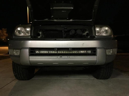 32" Lower Bumper Hidden LED Light Bar Brackets Kit For 2003-2009 Toyota 4Runner - Recon Recovery