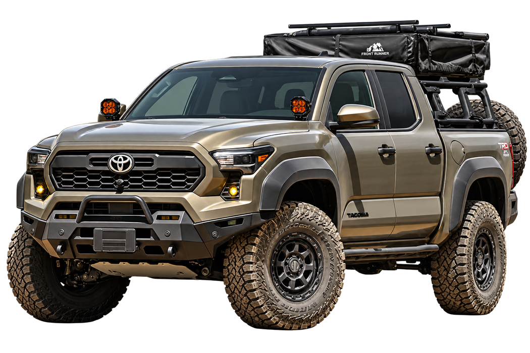 Body Armor 4x4 Hiline Front Winch Bumper for 4th Gen 2024+ Toyota Tacoma