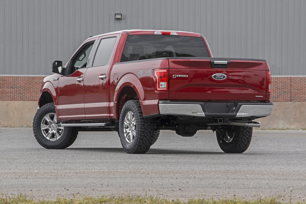 Rough Country Bolt on 2" Adjustable Vertex Reservoir Coilover Suspension for 2014-2020 Ford F-150