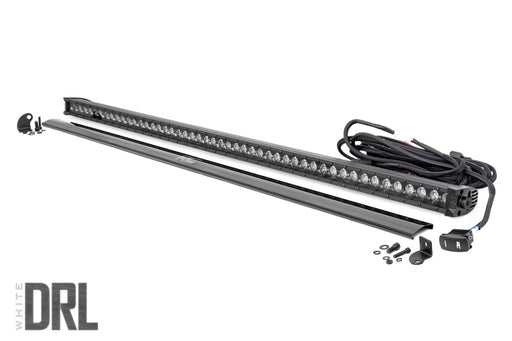 Rough Country 50 Inch Black Series LED Light Bar Cool White DRL - Recon Recovery