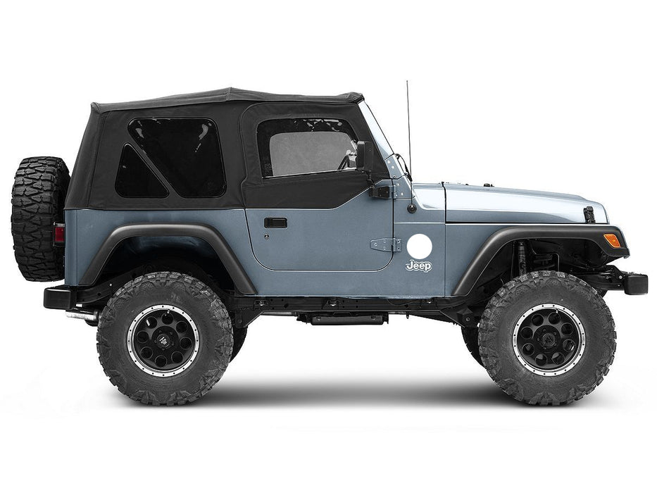 Smittybilt OEM Style Replacement Soft Top w/ Door Skins For 1997 - 2006 Jeep Wrangler TJ - Black - Recon Recovery
