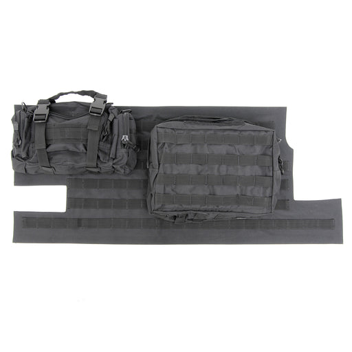 Smittybilt Rear Molle Tailgate Cover and Storage Bags For 1997 - 2006 Wrangler TJ & LJ - Recon Recovery - Recon Recovery