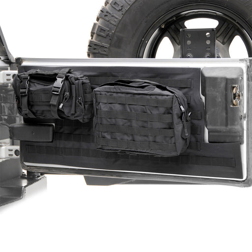 Smittybilt Rear Molle Tailgate Cover and Storage Bags For 1997 - 2006 Wrangler TJ & LJ - Recon Recovery - Recon Recovery