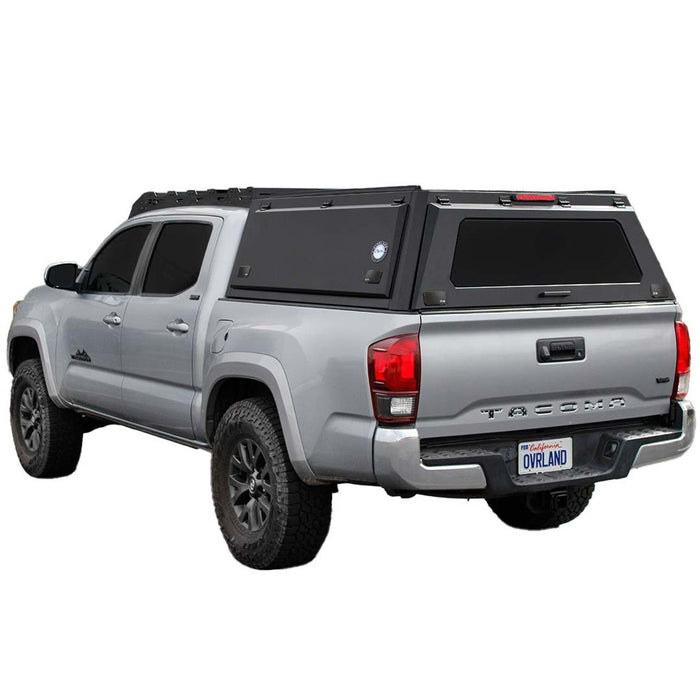 OVS Expedition Stainless Steel Truck Cap with Wing Doors For 2016 - 2023 Toyota Tacoma 5ft Bed - Recon Recovery