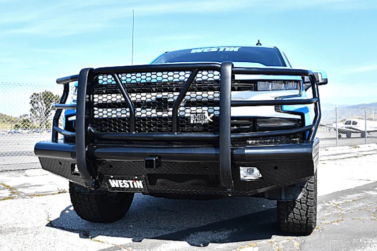 Westin HDX Bandit Front Bumper for 2019-2022 Chevrolet Silverado 1500 - Recon Recovery - Recon Recovery