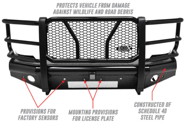 Westin HDX Bandit Front Bumper for 2019-2022 Chevrolet Silverado 1500 - Recon Recovery - Recon Recovery