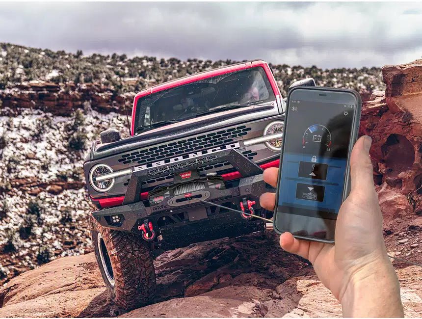 WARN HUB Wireless Receiver – Bluetooth Winch Control | IP68 Waterproof - Recon Recovery
