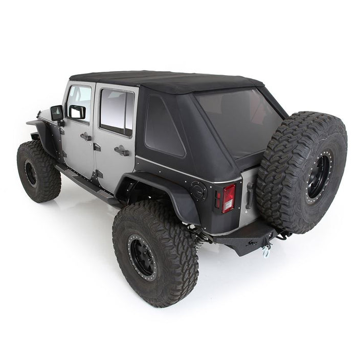 Smittybilt Bowless Combo Top Complete Kit For 2007 - 2018 Jeep Wrangler - Recon Recovery - Recon Recovery