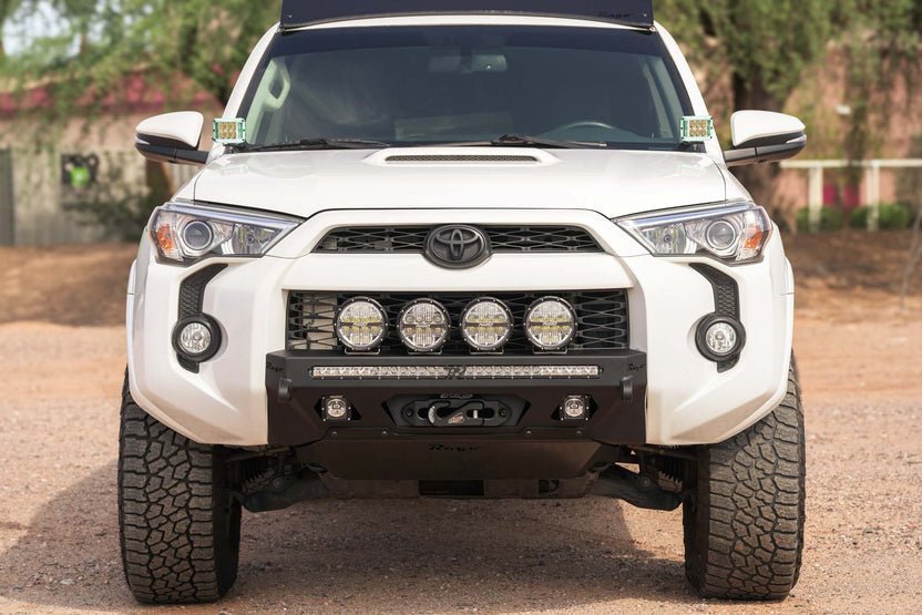 Rago Fabrication Center Mount Winch Bumper for 2014 - 2024 Toyota 4Runner - Recon Recovery - Recon Recovery