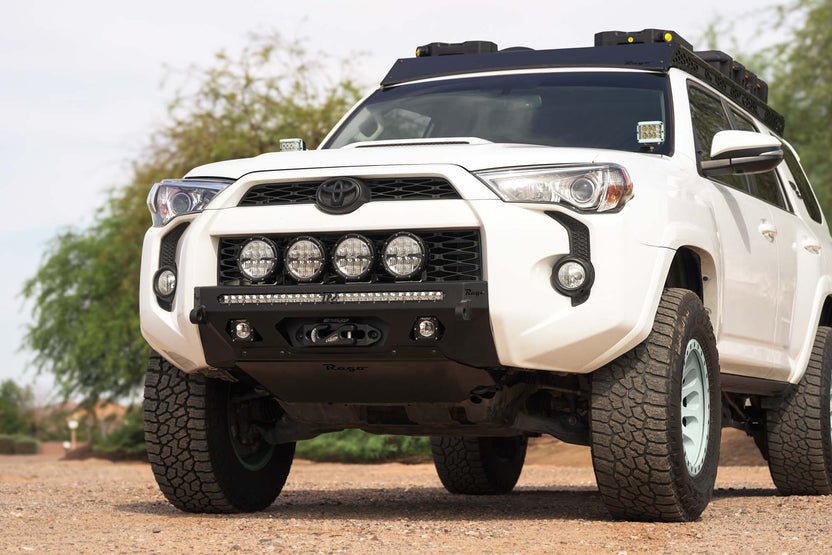 Rago Fabrication Center Mount Winch Bumper for 2014 - 2024 Toyota 4Runner - Recon Recovery - Recon Recovery