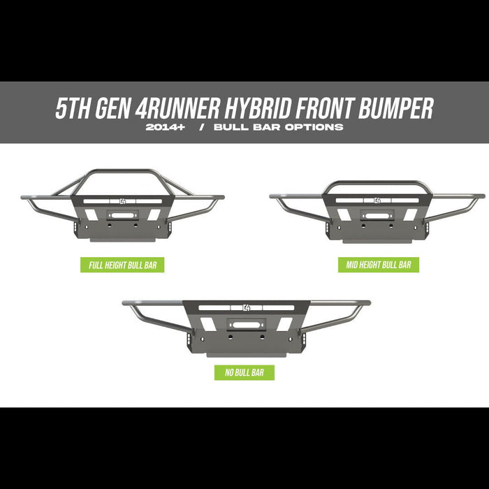 C4 Fabrication Hybrid Front Bumper for 2014 - 2024 Toyota 4Runner - Recon Recovery - Recon Recovery