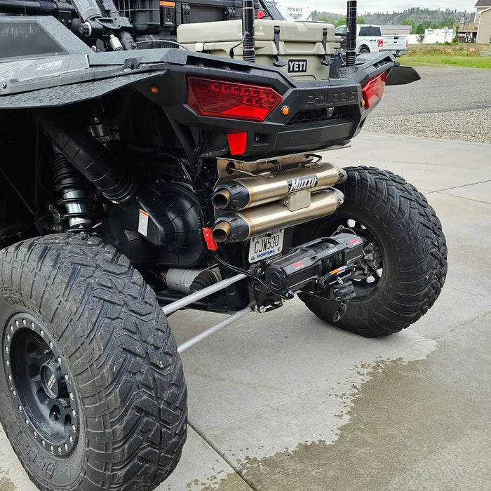 OPENROAD 6,000lbs 12V UTV SxS Wireless Electric Winch with Synthetic Rope - IP68 Rated - Recon Recovery