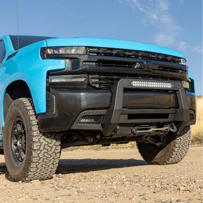 Smittybilt Orion Front Bumper for 2019 - 2021 Chevy Silverado 1500 - Recon Recovery - Recon Recovery