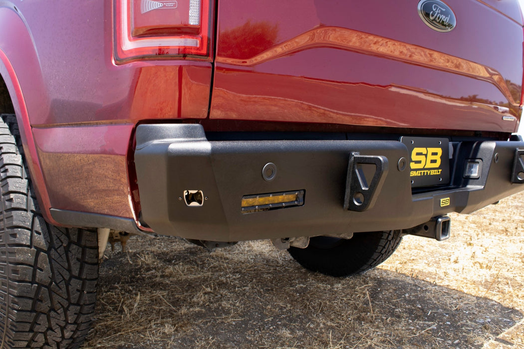 SmittyBilt Adventure Series Bolt On Rear Bumper for 2015 - 2024 Ford F - 150 - Recon Recovery