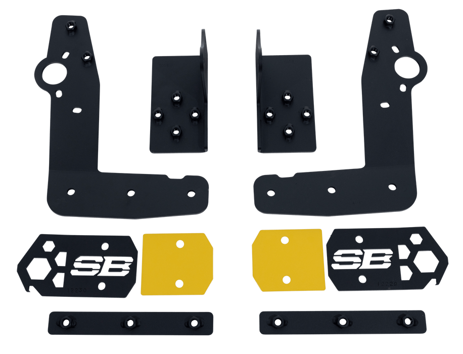 Smittybilt Internal Brace & Bed Stiffeners for 2005 - 2023 Toyota Tacoma - Recon Recovery