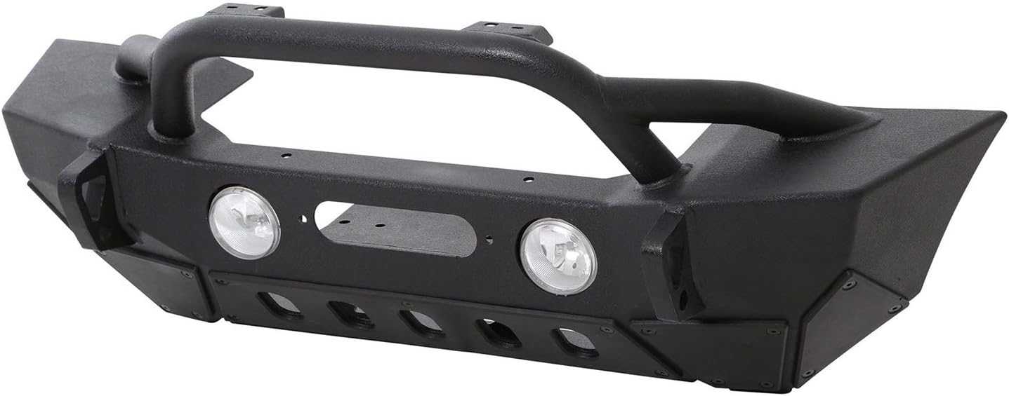 SmittyBilt XRC Winch Front Bumper for 2007-2018 Jeep Wrangler JK - Recon Recovery