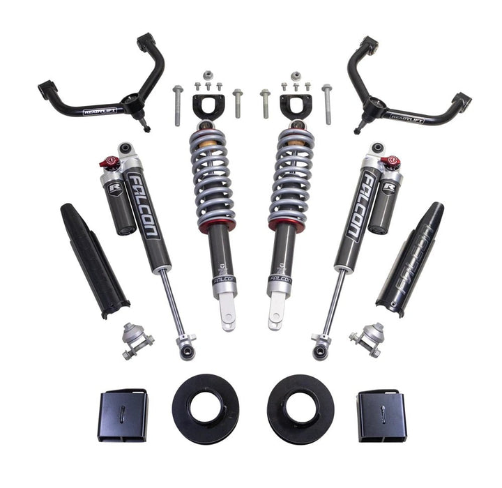 ReadyLIFT 3.5" SST 2.1 Lift Kit (Non-Air Ride Equipped) Equipped with Falcon 2.1 Strut/Shocks for 2019-2026 Ram 1500 - Recon Recovery