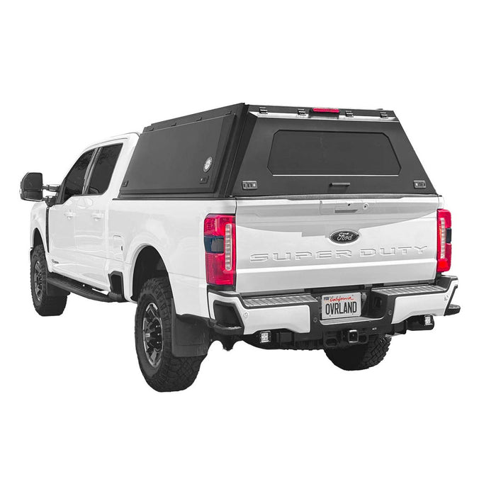 OVS Expedition Stainless Steel Bed Cap with Wing Doors for 2023 - 2025 Ford F - 250 & F - 350 - Recon Recovery