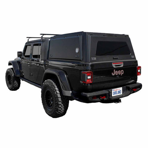 OVS Expedition Stainless Steel Truck Cap with Wing Doors For 2019 - 2025 Jeep Gladiator JT - Recon Recovery