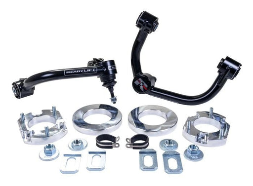 ReadyLIFT 3" Front Lift Leveling Kit includes Alignment Cams and UCAs for 2021-2024 Ford F-150 - Recon Recovery