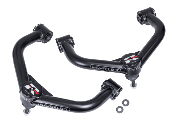 ReadyLIFT Tubular Upper Control Arms w/ High Angle Ball Joint for 2011-2019 Chevrolet/GMC Silverado 2500 HD/Sierra 2500 HD/Silverado 3500 HD/Sierra 3500 HD - Recon Recovery