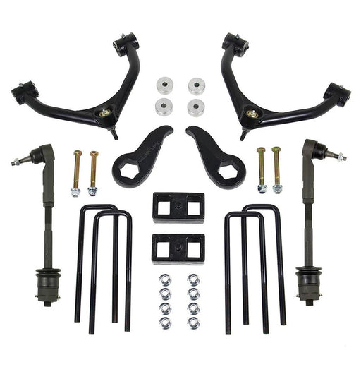 ReadyLIFT 3.5" SST Lift Kit Front with 1.0" Rear with Upper Control Arms without Shocks for 2011-2019 Chevrolet/GMC Silverado 2500 HD/Sierra 2500 HD - Recon Recovery