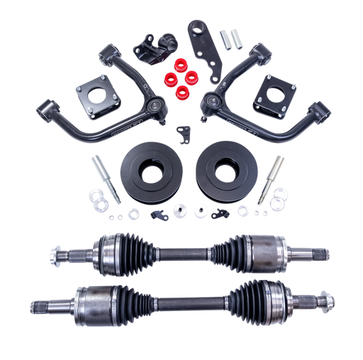 ReadyLIFT 3.0" SST Lift Kit Front with 1.25" Rear with Upper Control Arms with CV Axle for 2022-2026 Toyota Tacoma - Recon Recovery