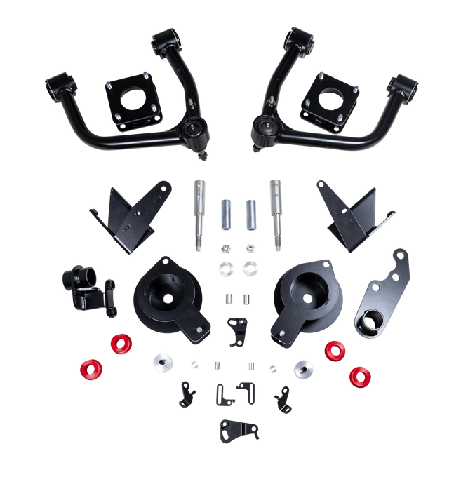 ReadyLIFT 3" SST Lift Kit equipped with Load-Leveling Rear Height Control Air Suspension or Adaptive Variable Suspension (AVS) for 2022-2026 Toyota Tacoma