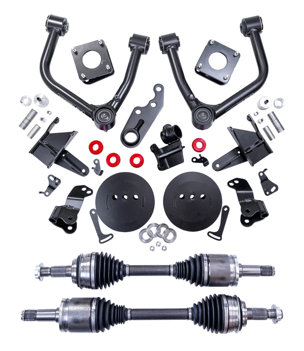 ReadyLIFT 3" SST Lift Kit equipped with Load-Leveling Rear Height Control Air Suspension or Adaptive Variable Suspension (AVS) and CV Axle for 2022-2026 Toyota Tacoma