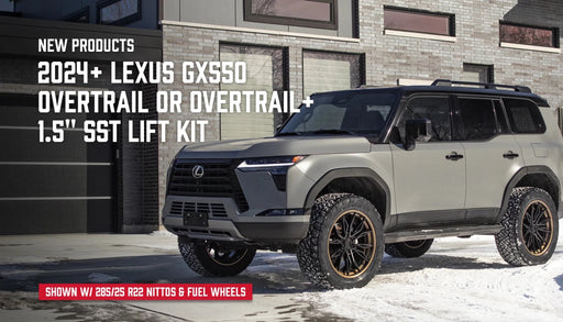 ReadyLIFT 1.5" SST Lift Kit for 2024-2026 Lexus GX550 Overtrail Overtrail+ - Recon Recovery
