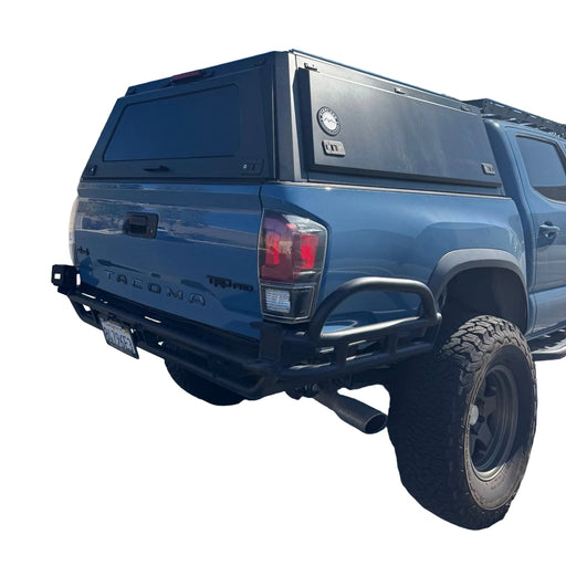 OVS Expedition Stainless Steel Truck Cap with Wing Doors For 2016 - 2023 Toyota Tacoma 5ft Bed - Recon Recovery