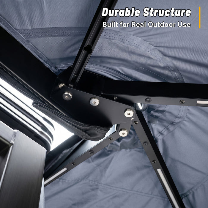 Openroad 270 Degree Free Standing Trail Series Awning With LEDs & Mounting Hardware