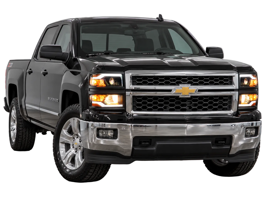 Winjet LED Headlights for 2014-2015 Chevrolet Silverado 1500