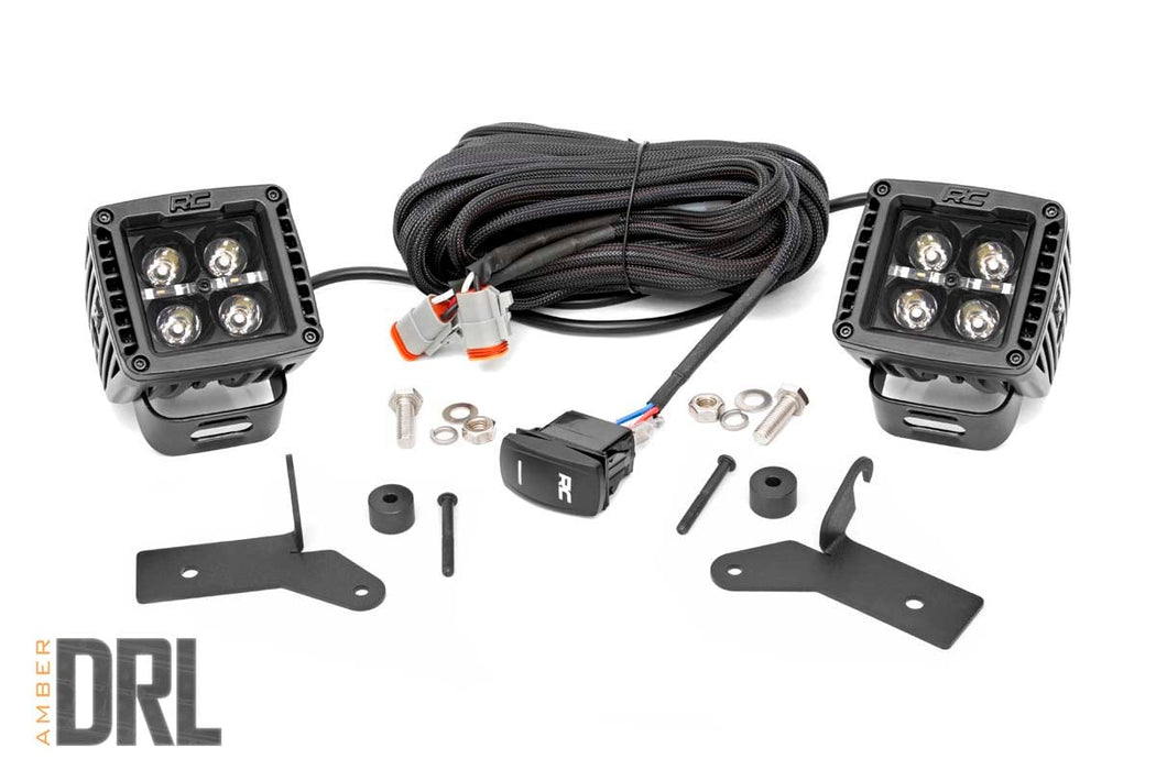 Rough Country LED Light Kit for 2018 - 2026 Jeep Gladiator JT/Wrangler JL - Recon Recovery