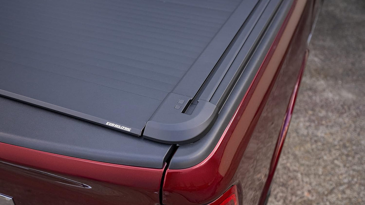 EGR RollTrac Electric Retractable T - Slot Tonneau Cover for 2020 - 2024 GM Silverado Sierra 2500 3500 (6.9') - Recon Recovery - Recon Recovery